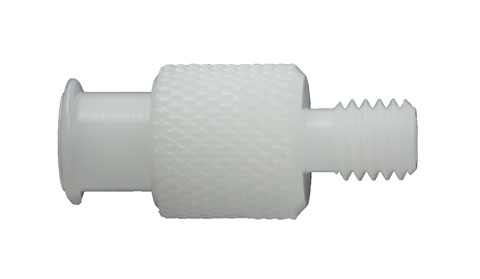 AD1360 Female Luer (11/32" knurled), #10-32 male thread